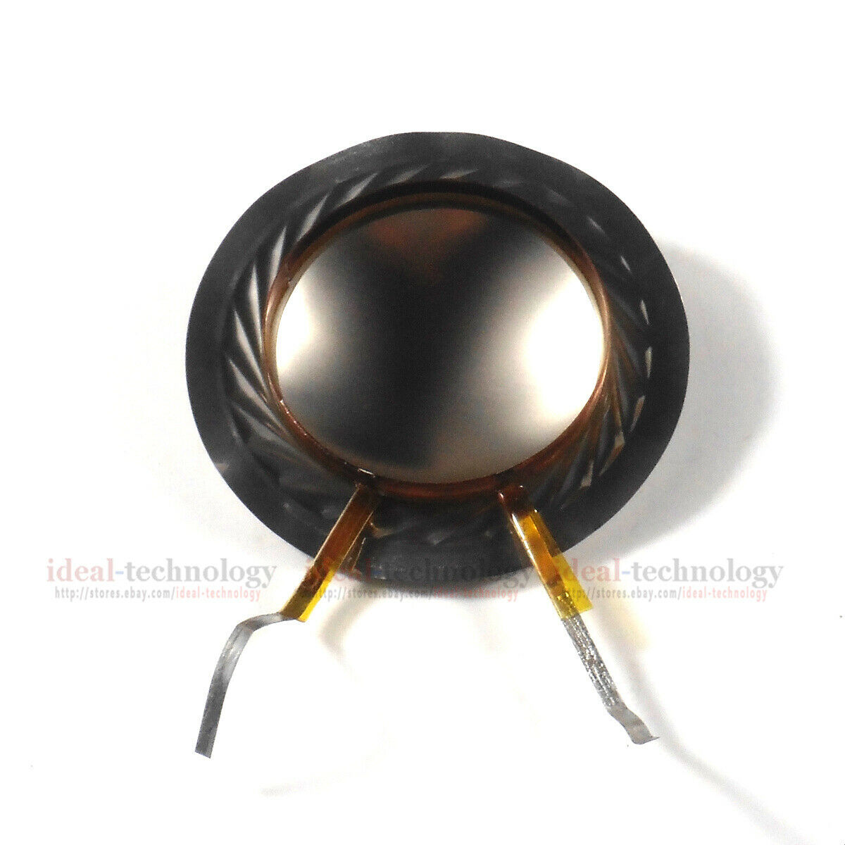2 pcs Flat Wire  1 1/2" (38.5mm)  Titanium alloy diaphragm Voice Coil  Repair