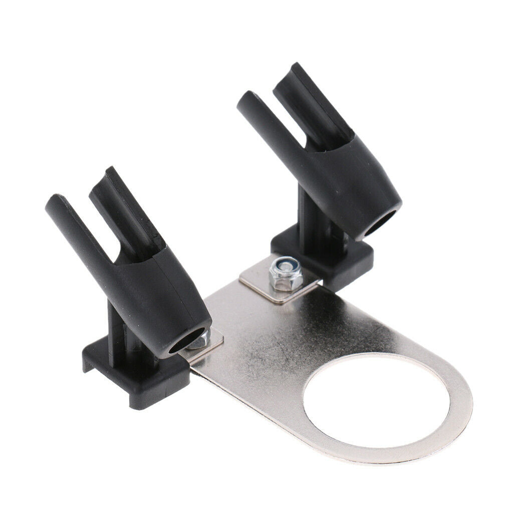 Practical Airbrush Holder Stand Hold Kit For 2 Airbrushes Paint Hobbies Art
