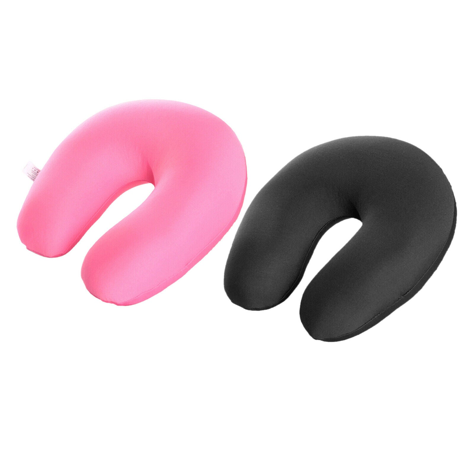 2x Travel Pillow U Shape Neck Pillow Headrest Cushion for Office Plane Seat