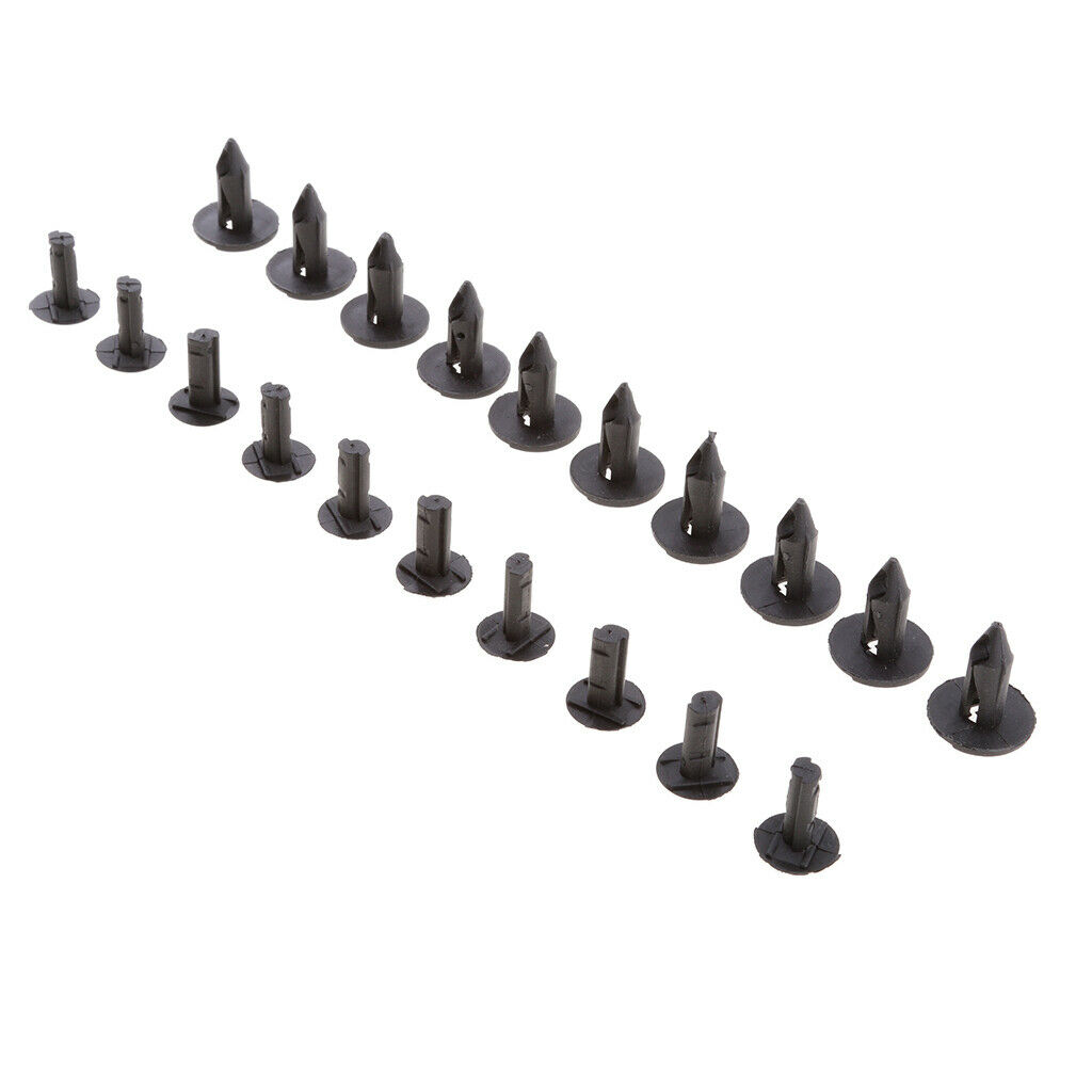 10 Pieces Car Bumper Fender Rivet Retainer Fastener Clip for VW Golf 4 Audi