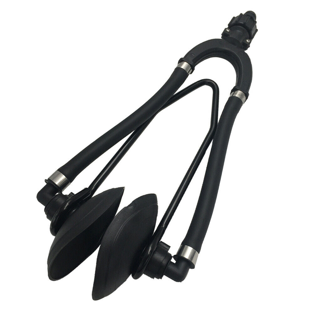 Outboard Boat Motor Dual Water Flusher Round Marine Ear Muff Cups Universal .