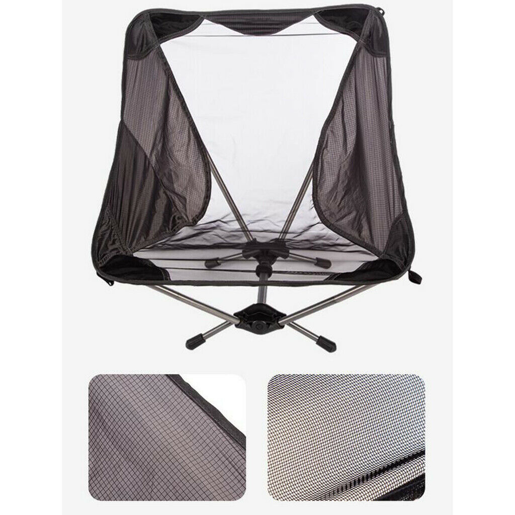 Camping Folding Chair Compact Garden Foldable Beach Chairs with Carry Bag