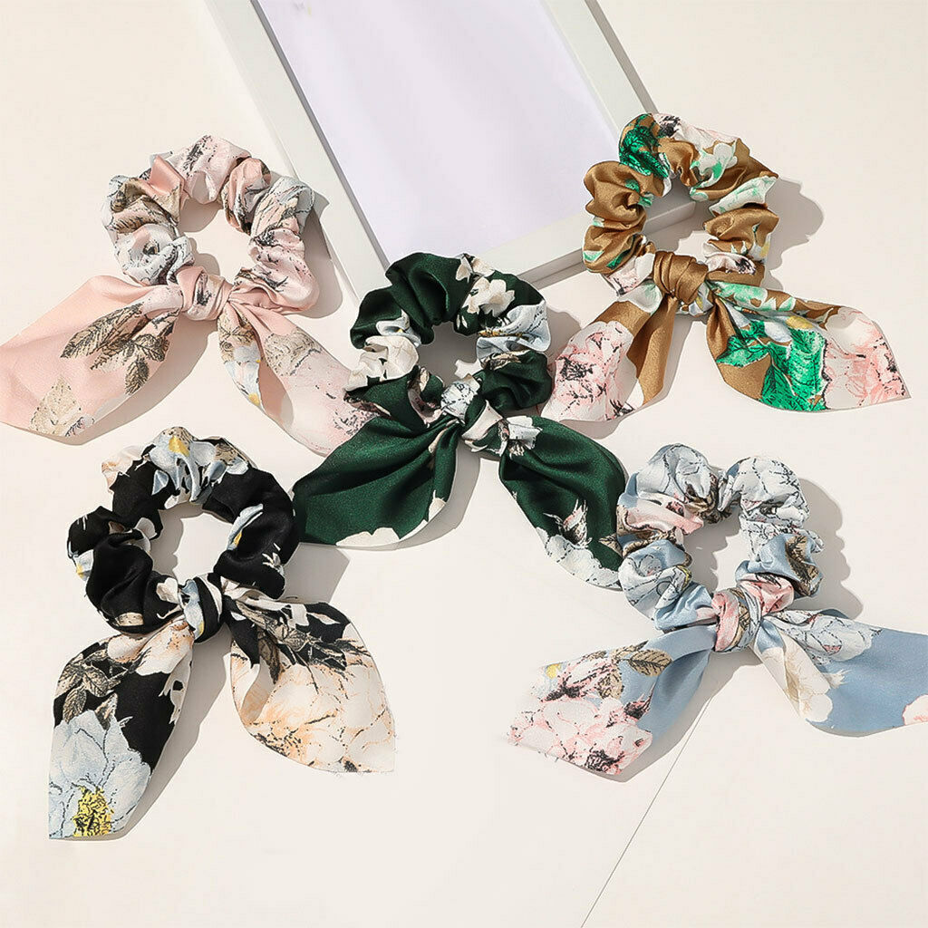 5pcs Scrunchies Hair Ties for Girls Women Hair Accessories Ponytail Holder
