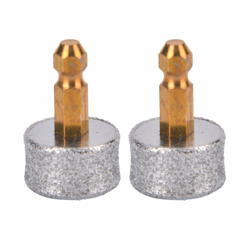 2pc Electric Nail Polisher Wheel Replacement Grinding Head Pet Nail Grinder H Kt