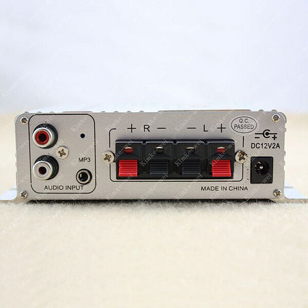 12V 700W Mini Hi-Fi Stereo Amplifier Amp mp3 iPod Motorcycle and Car
