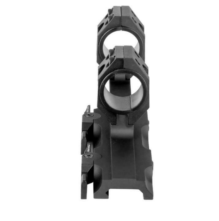 Outdoor 25.4/30mm Double Ring Sighting Clip Suitable Install On 20mm Weaver Rail