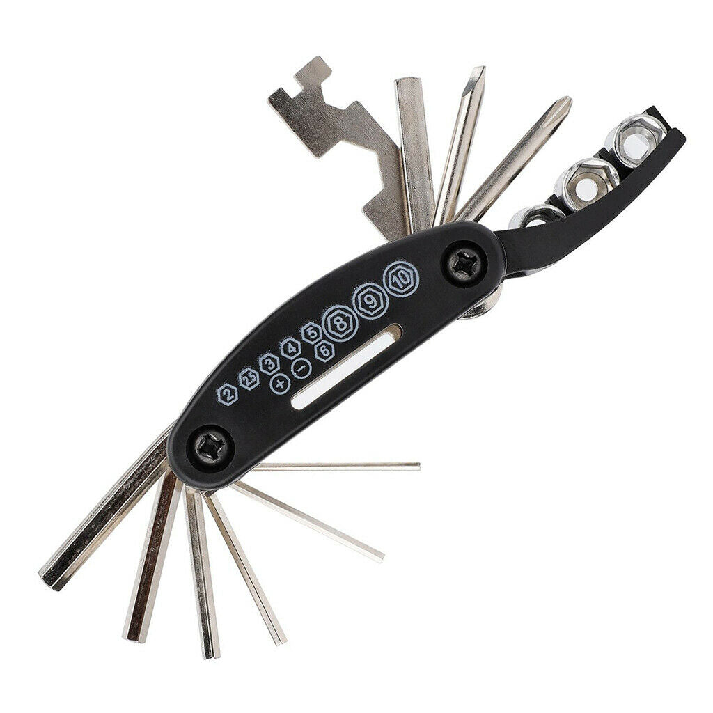 Guitar Bass Drum Multi Tool, 15 in 1 Multi-Function Perfect for Repair Musical