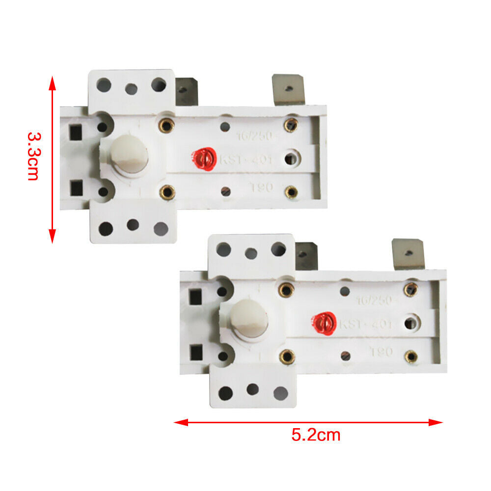 16A 250V Electric Heater Temperature Controller Thermostat Lamp Control Switch