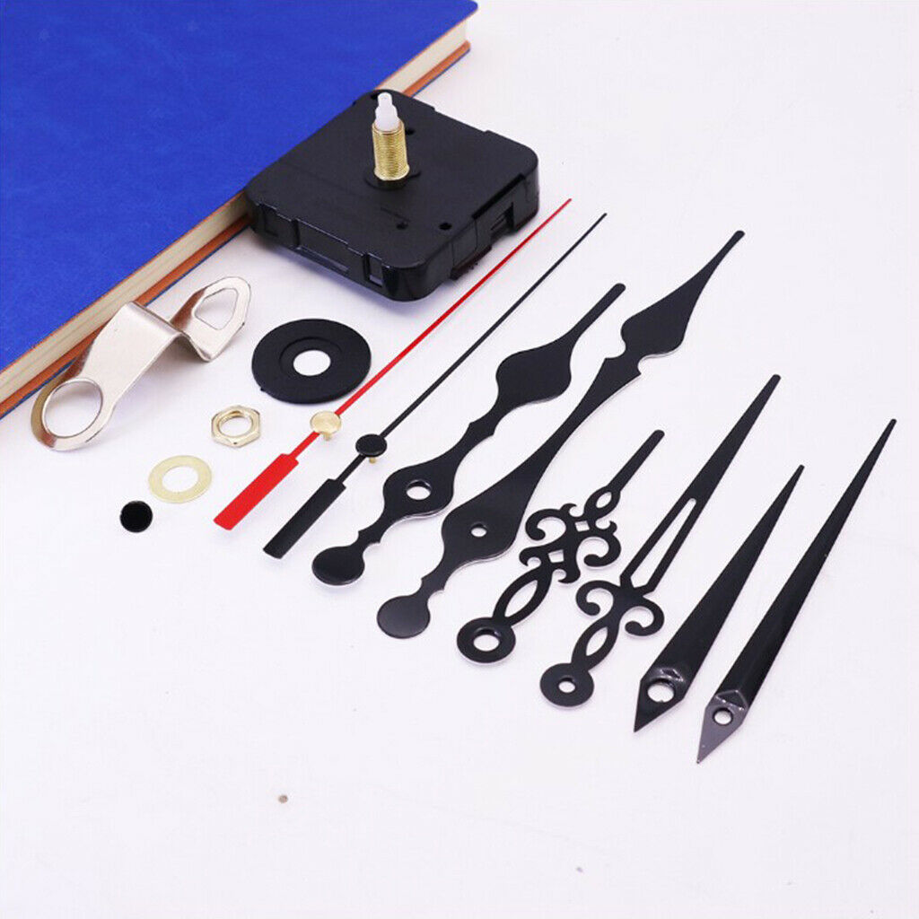 Quartz Watch DIY Wall Clock Movement Mechanism Long Shaft Repair Replacement