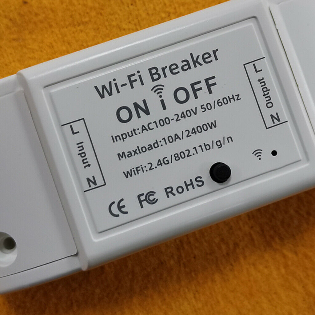 AC100-240V WiFi Smart Switch Controller Timer Works with   / App
