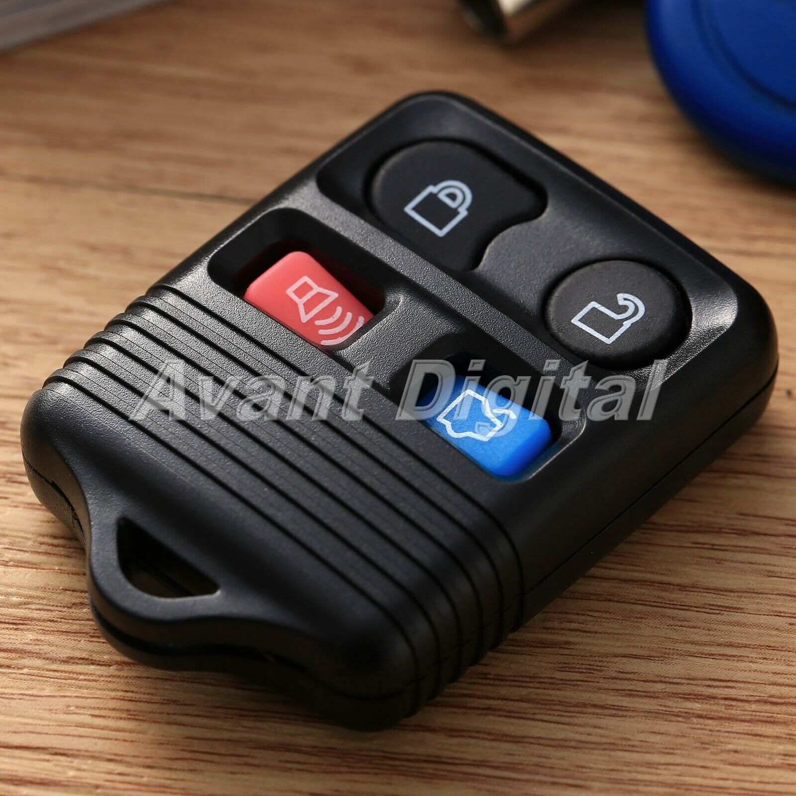 Keyless Entry Remote 4 Buttons Key Shell Case Transmitter Replacement for Ford