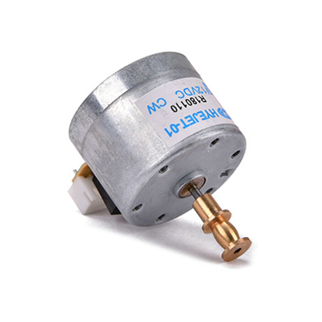 Practical Metals DC 12V Phonograph Motor 530 Hardware Phonograph Accessory