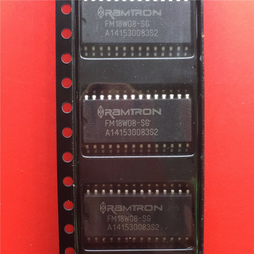 5PCS  FM18W08-SG SOP-28 F-RAM 256Kb 70ns 32K x 8 Parallel FRAM