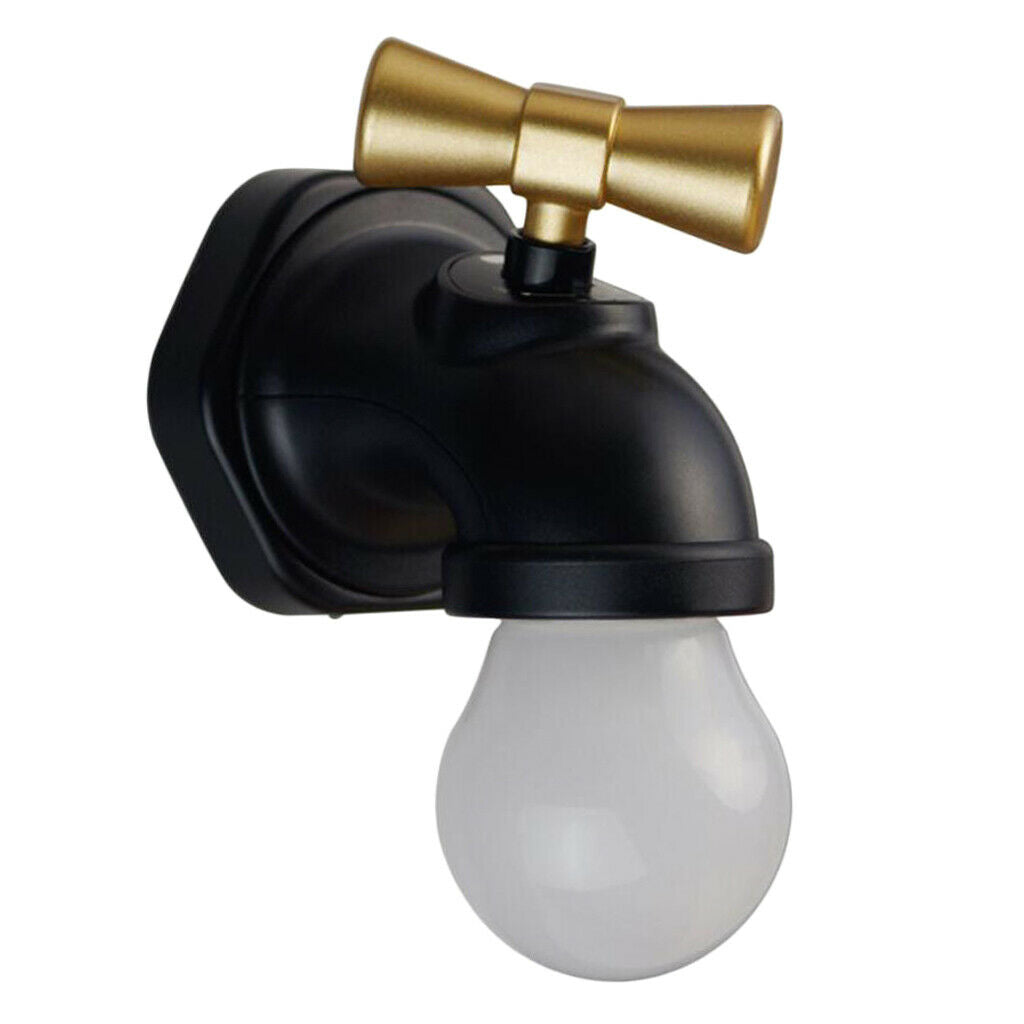 Faucet Shape Voice Control Night Light USB Powered Kids Room Decoration