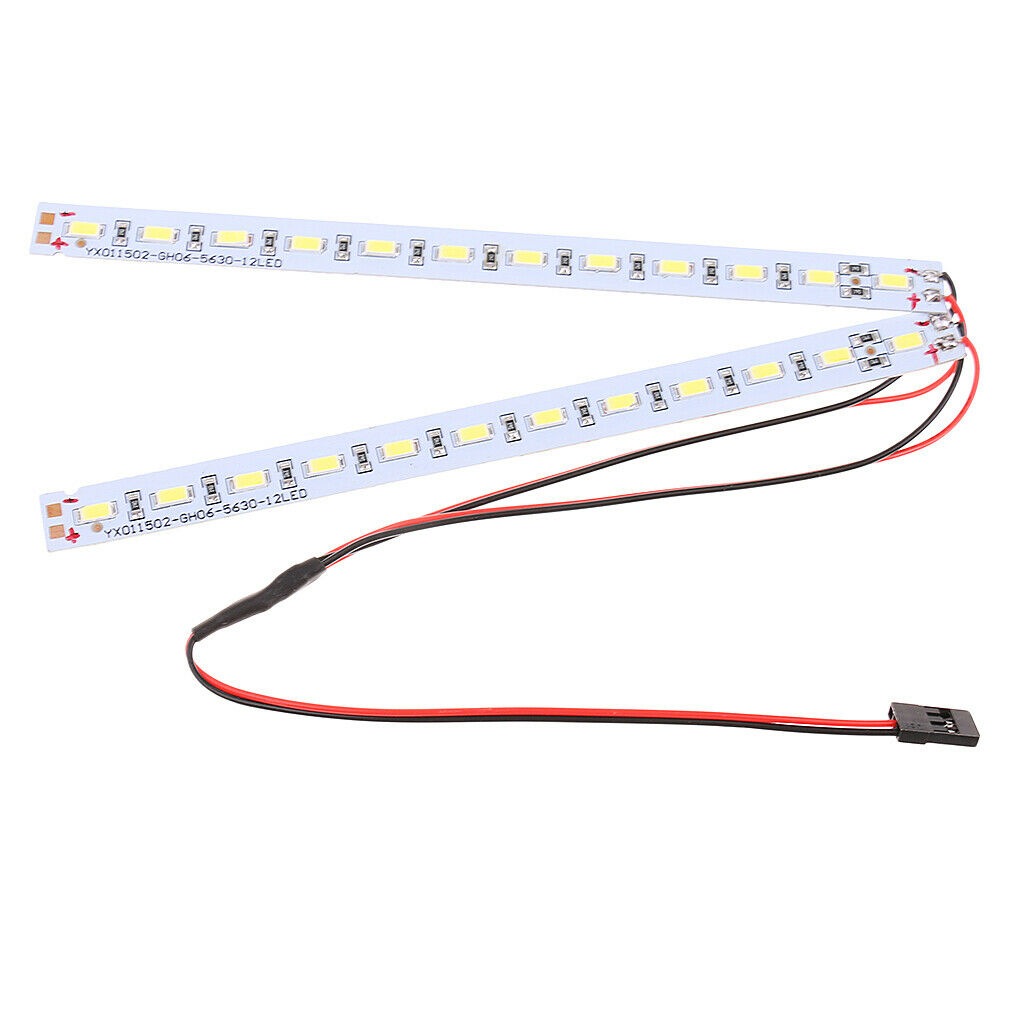 RC LED Chassis Light Lamps for 1:10 1:8 RC Remote Control Car Crawler Truck