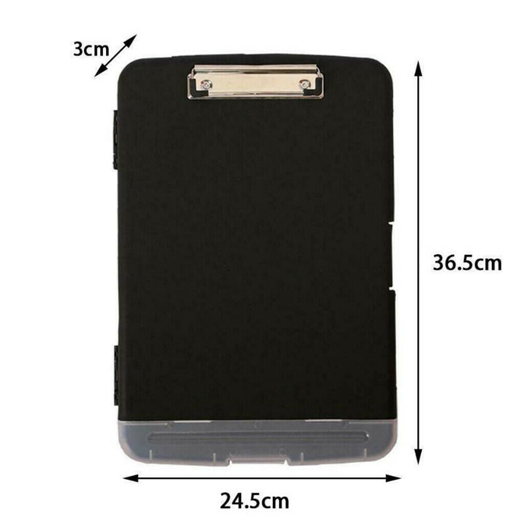 Universal Clipboard Storage Box Case Folder Paper Multifunction Organizer