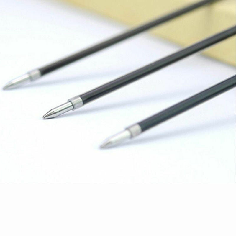 100pcs 0.7mm Ballpoint Pen Refills Blue Ink School Office New Pen Accessories