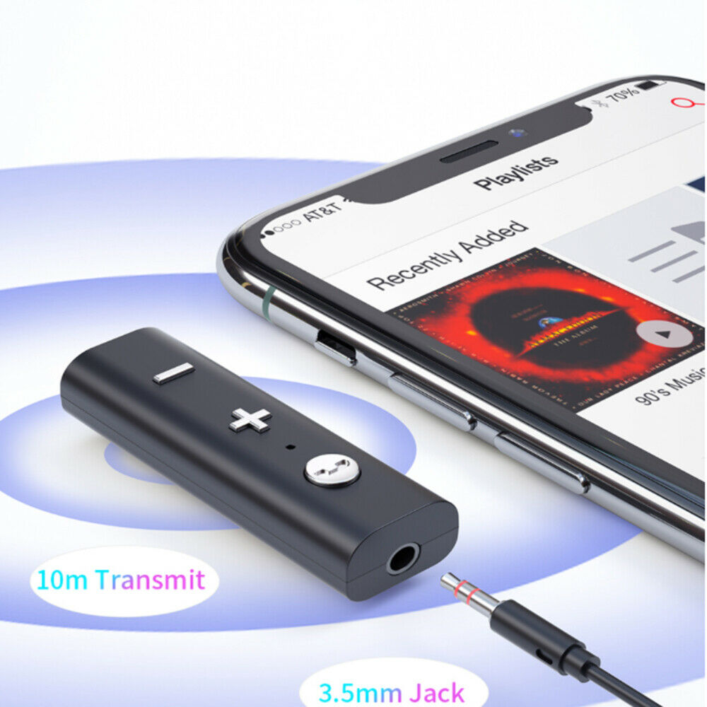 For 3.5mm Jack Earphone Wireless Adapter Bluetooth-compatible Audio Transmitter
