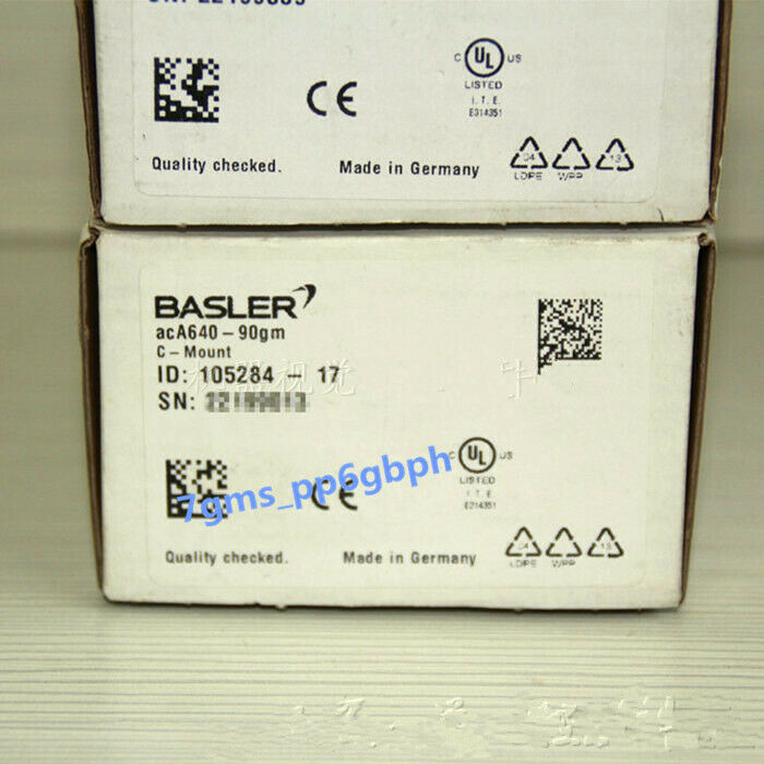 1PC new  BASLER industrial cameras  ACA640-90GM new in box