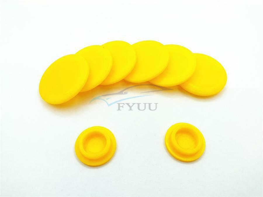 8 Pieces Yellow Loader Found Grease Caps Part For 1023E 1025R & 2025R Tractor