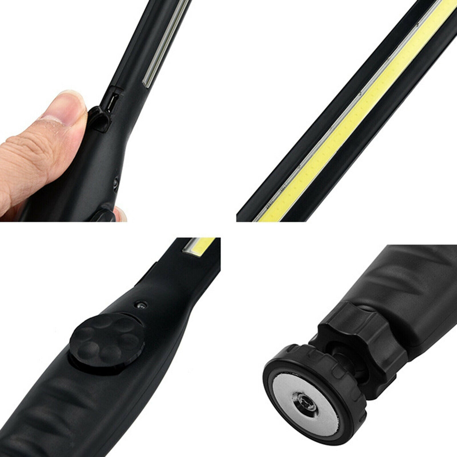 Portable Work Torch Magnetic Flashlight Inspection Lamp