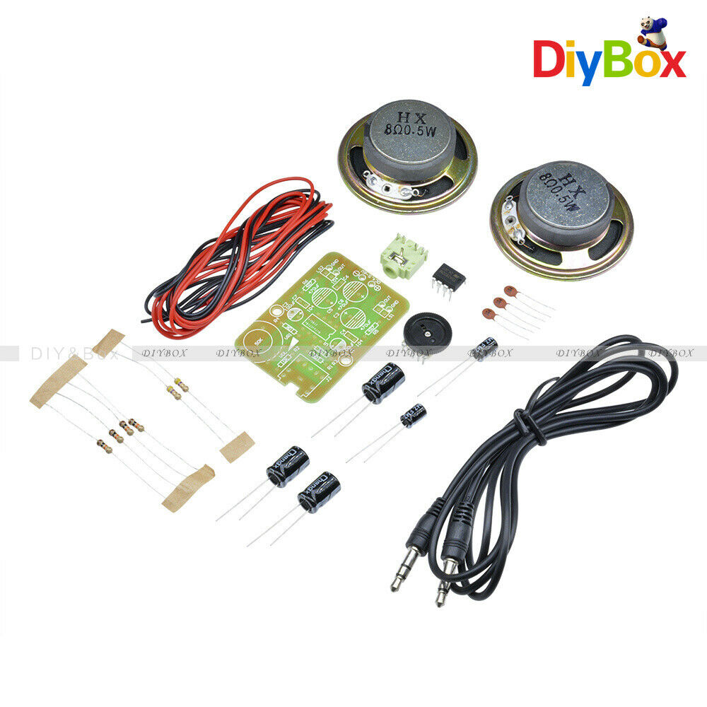 4.5-9V TDA2822M Power Amplifier Module DIY Kit Electronic Production for Arduino