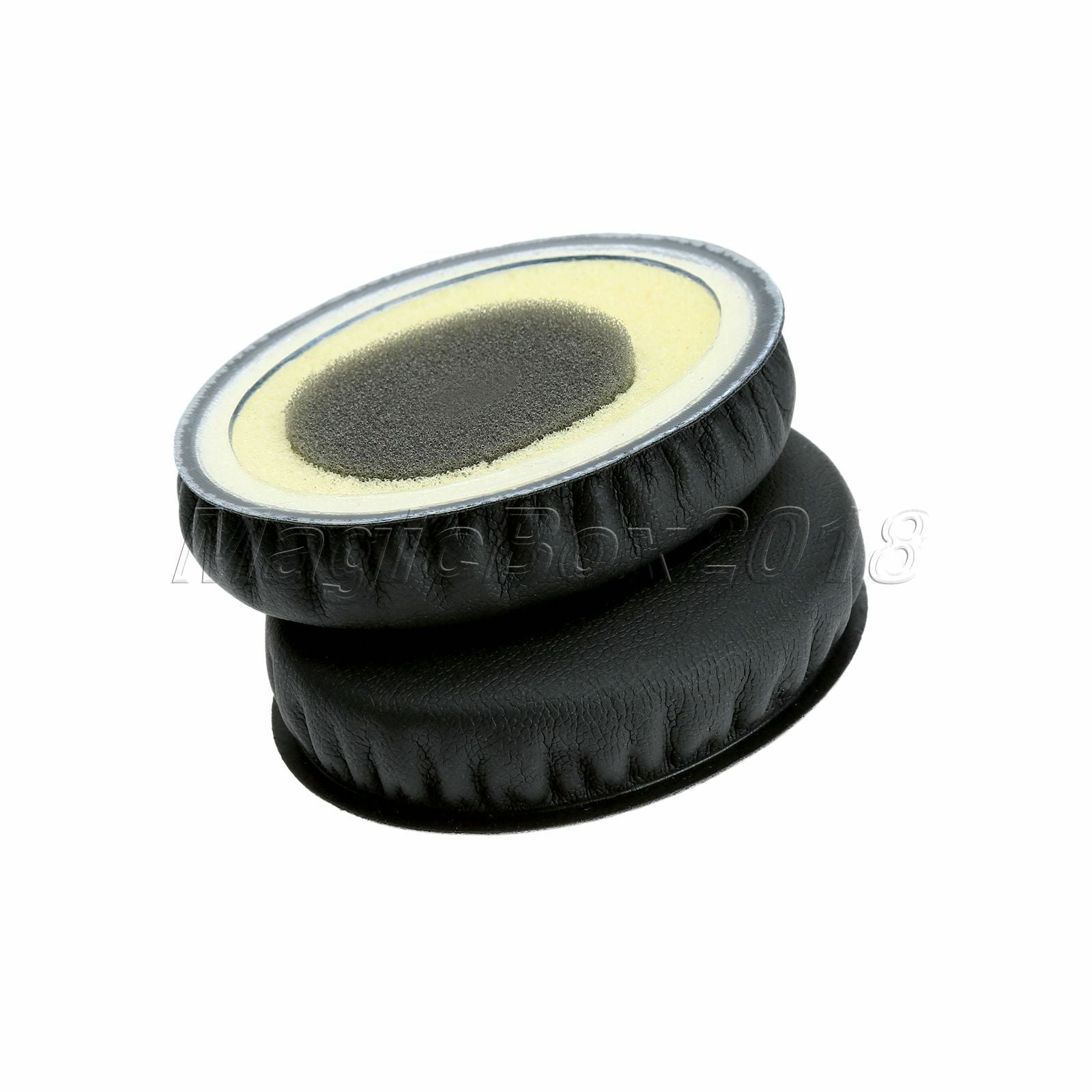 Black Leather Ear Pads Earpad Cushion For Sennheiser HD218 HD228 HD238 Headphone