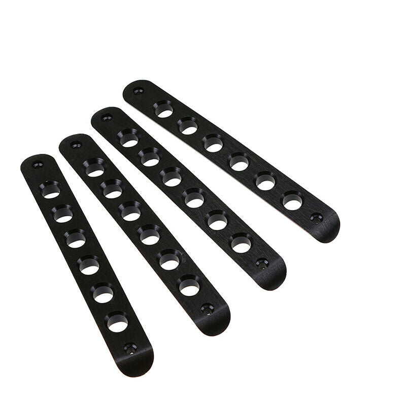 Fit JEEP Wrangler 2007-2017 4PC Black Exterior Door Handles Cover Tailgate Bar
