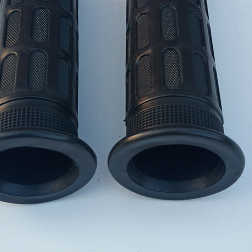 2x Black Tractors Bicycle Handlebar Replacement Wheelbarrow Handle Grips