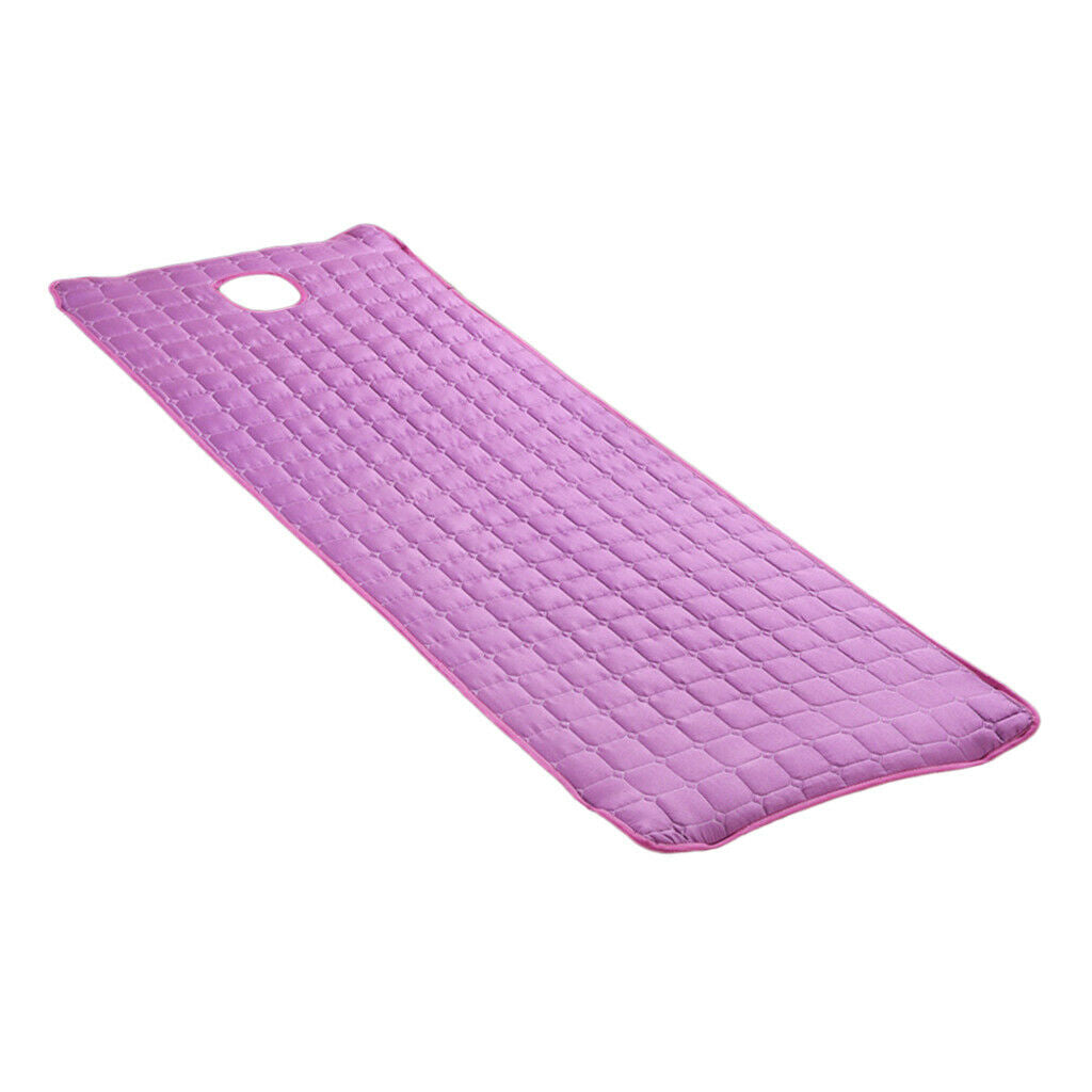 2pcs SPA Massage Treatment Bed Cover Mattresses  180x60cm  Pink