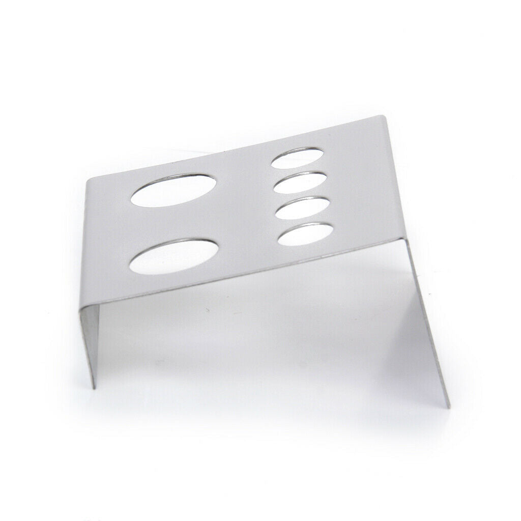 Pro Tattoo Pigment Ink Cup  Stand Display Supply 6Cups Stainless Steel