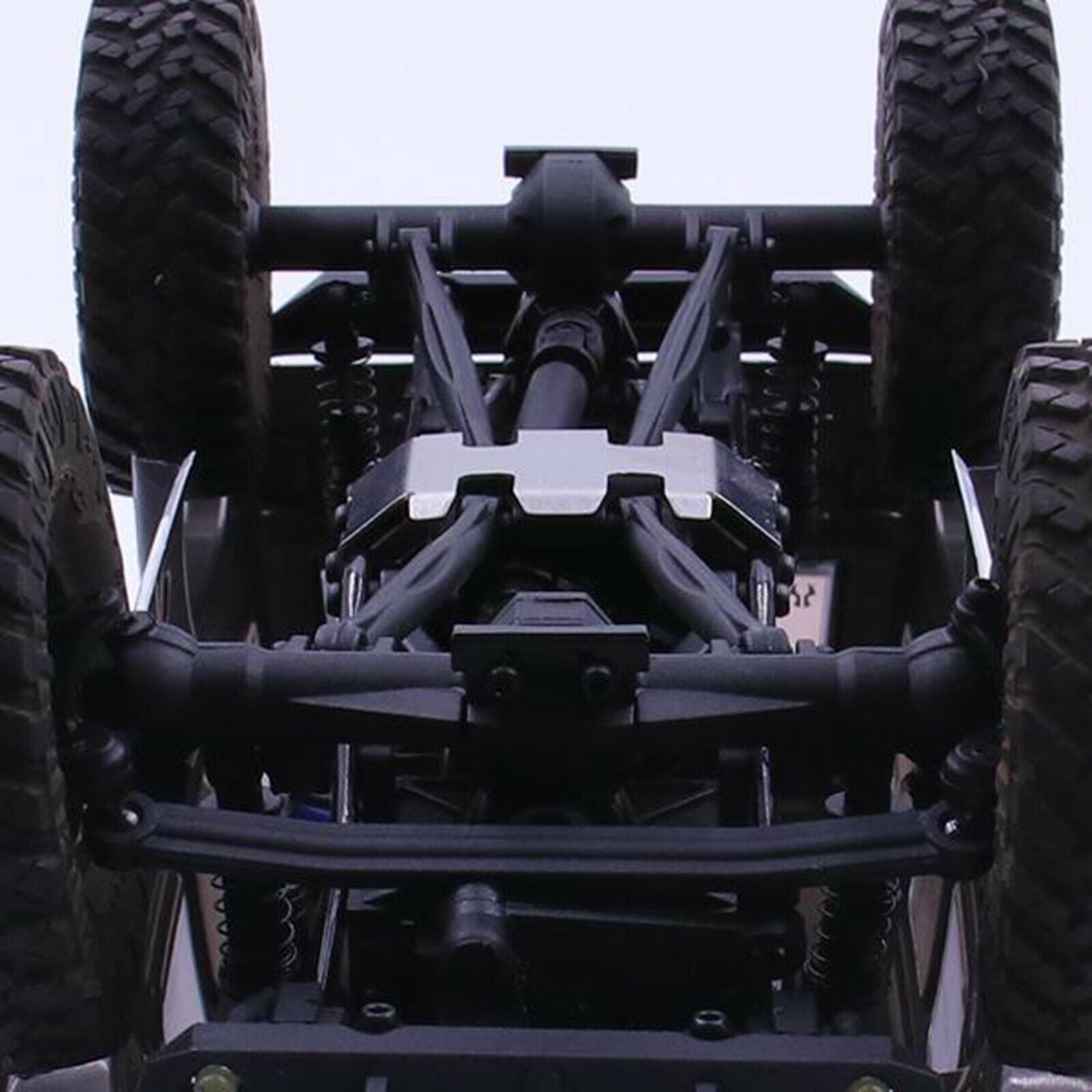 Stainless Steel Chassis Armor for Axial SCX24 AXI00002 Car DIY Accessory