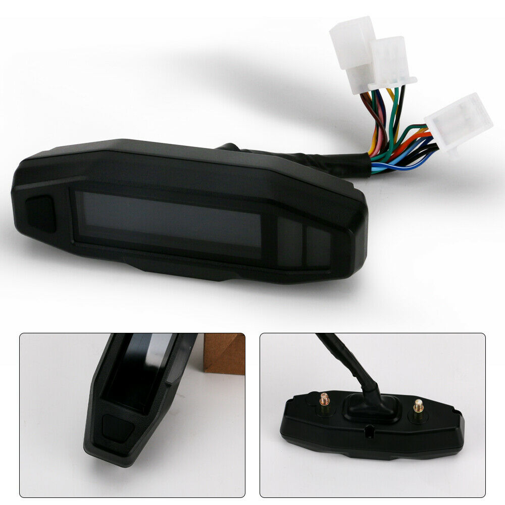 Motorcycle LCD Speedometer Digital Odemeter Injection Meter for Russian KR200
