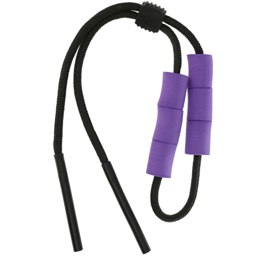 4 Pieces Adjustable Glasses Rope Eyeglass Cord Strap for Swimming Purple