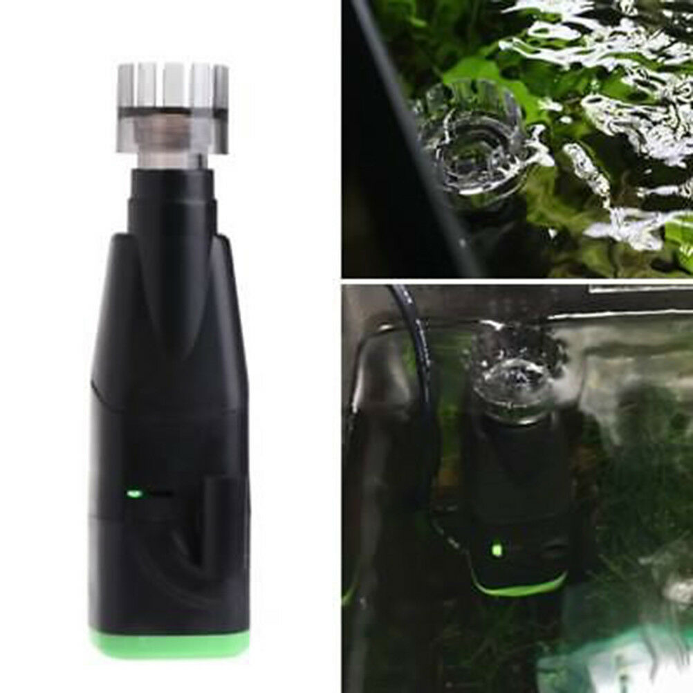 Aquarium Surface Oil Skimmer Fish Tank Pump Filter 300L/H Remover Adjustabl Rf
