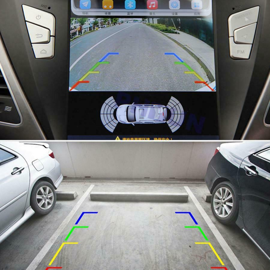 1 Set Mini Auto Vehicle Front/Side/Rear View Reverse Camera + Conversion Line