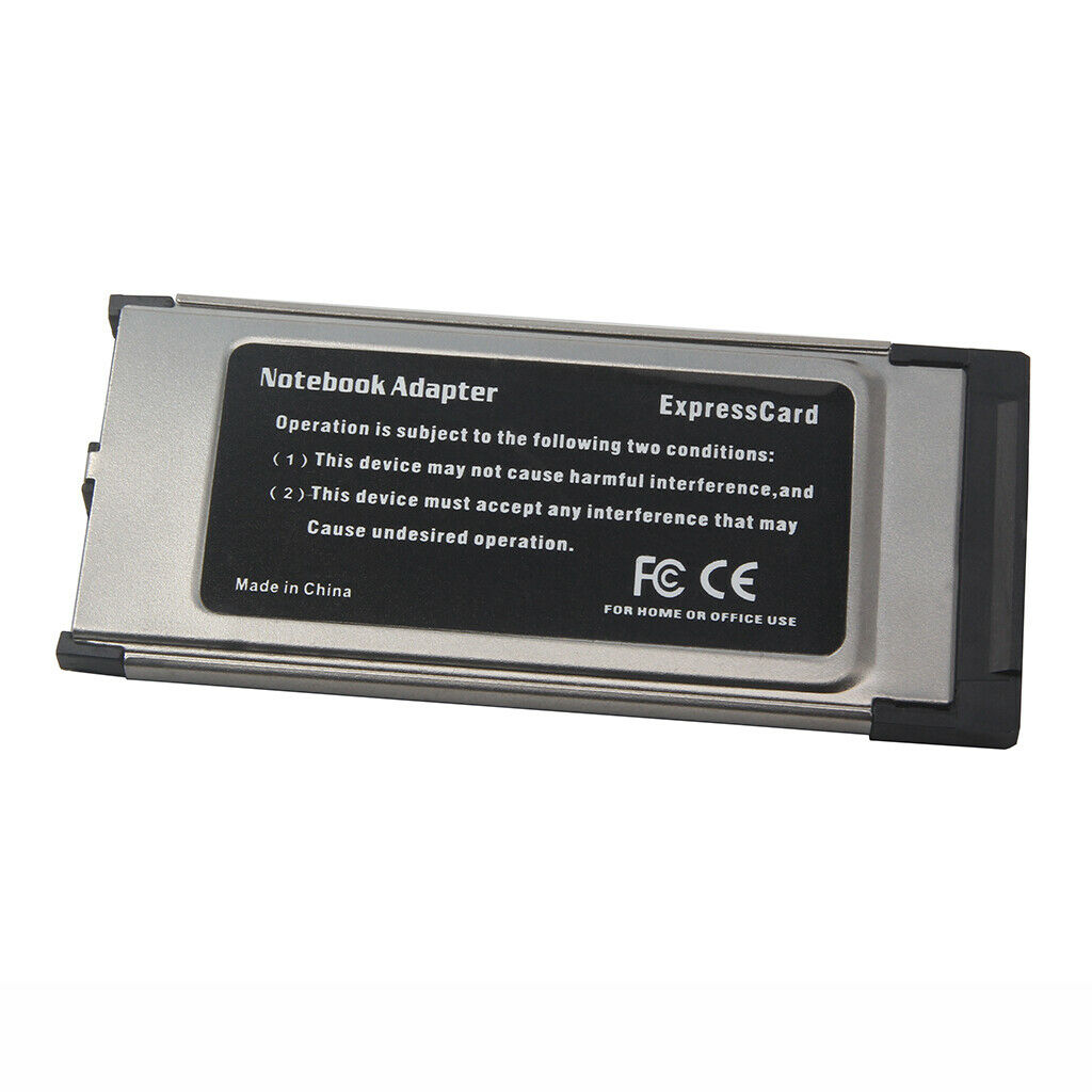 34mm  Card Expresscard to 2 Port USB 3.0 Adapter for Laptop Notebook