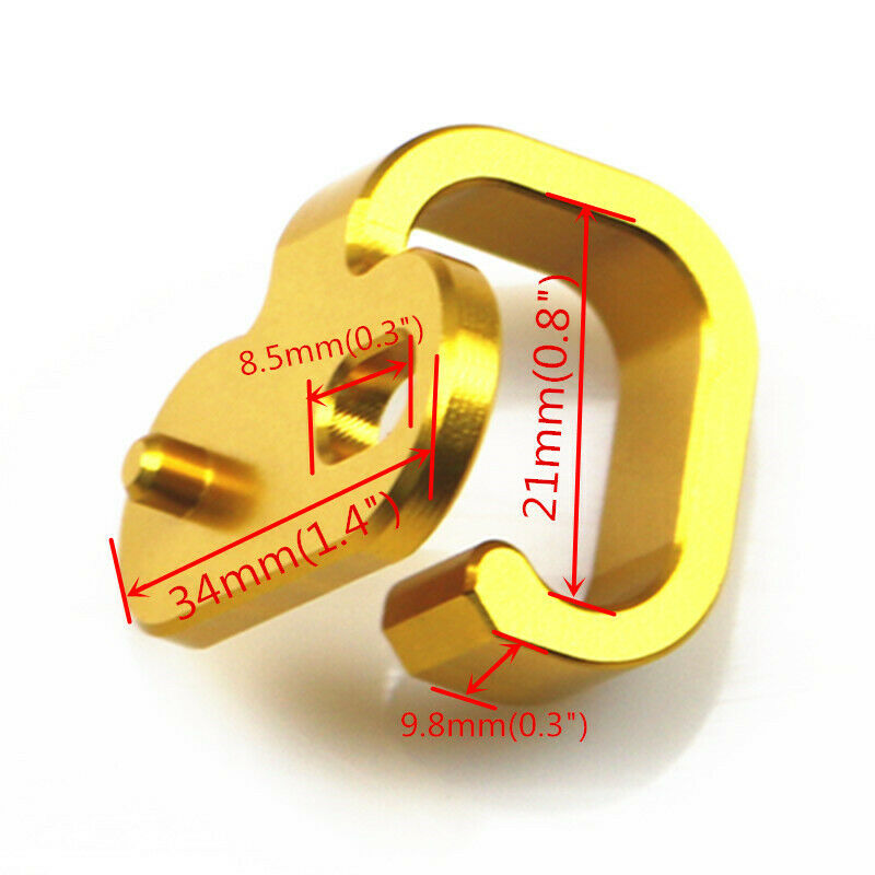 Blue Rear Brake Line Hose Clamp Holder for Suzuki DR250 RMZ400 RM85 DRZ400 DR200