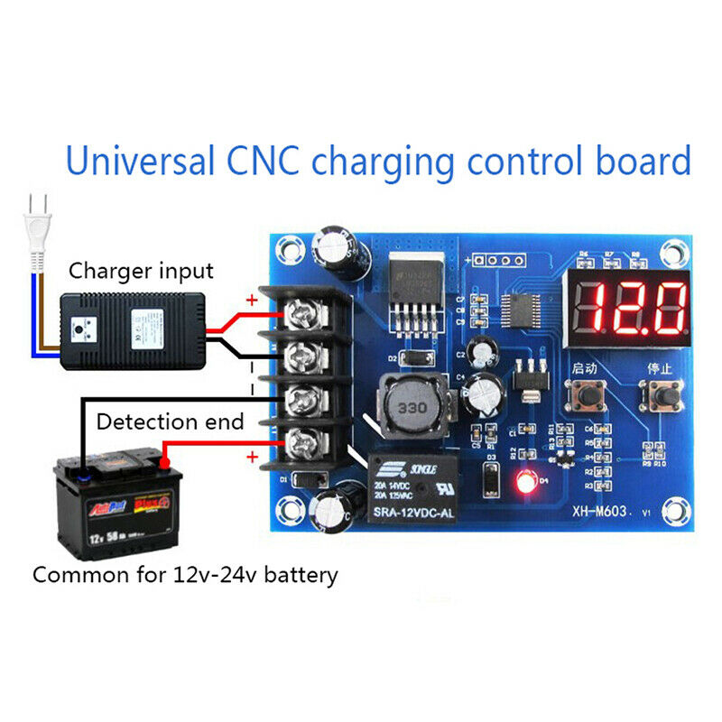 XH-M603 Digital LED Display Lithium Battery Charger Protection Board Mod  Js SJ