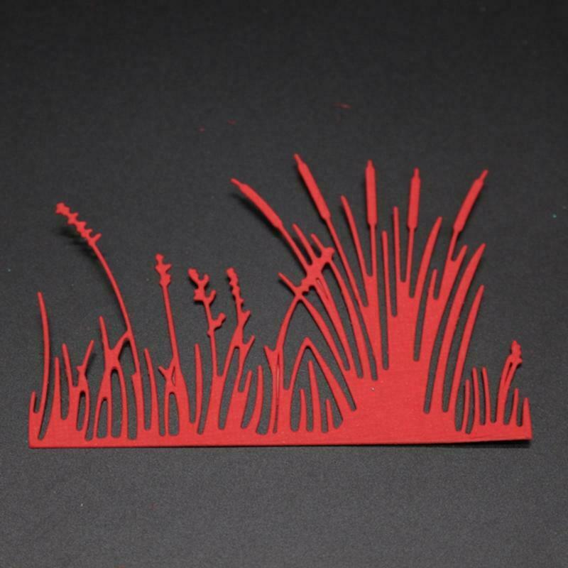 Grass Cutting Dies Stencil For DIY Scrapbooking Embossing Paper Card Home Decor