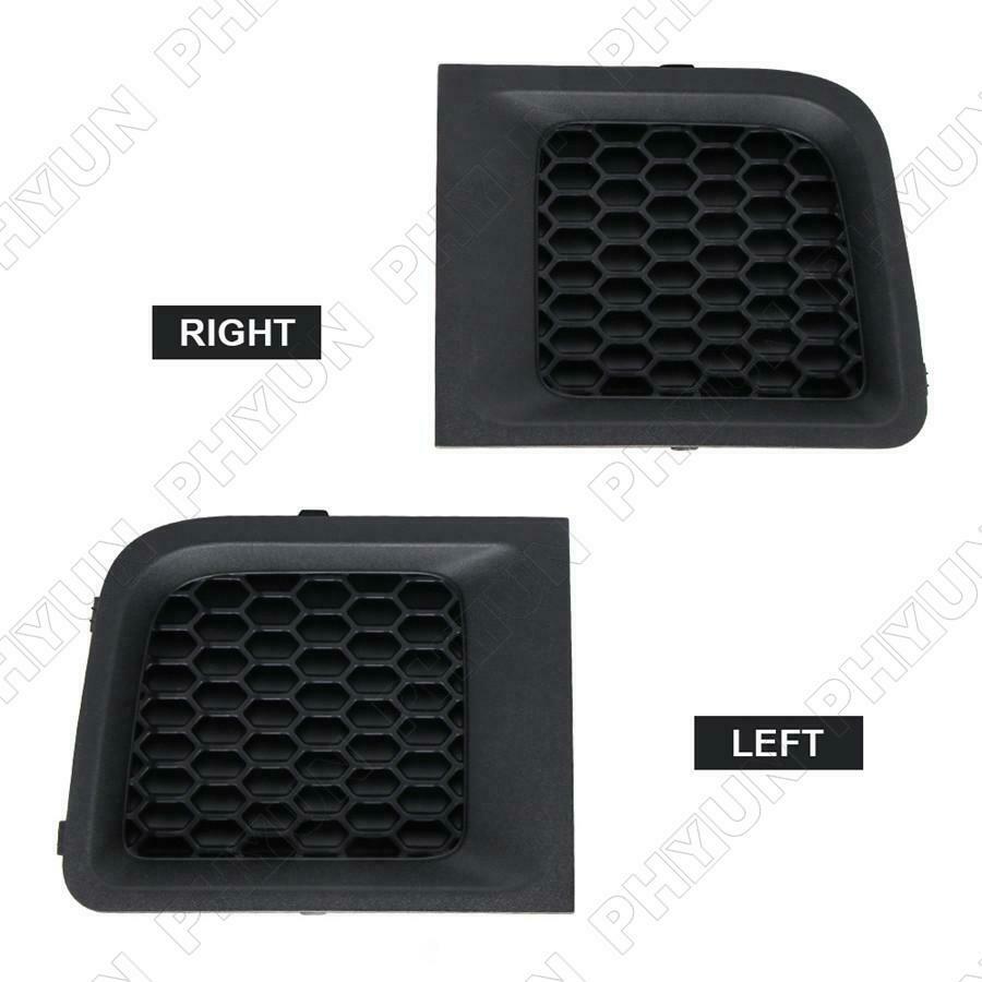 Black ABS Car Front Bumper Lower Grille Bezel Cover For Jeep Renegade 2015-2017