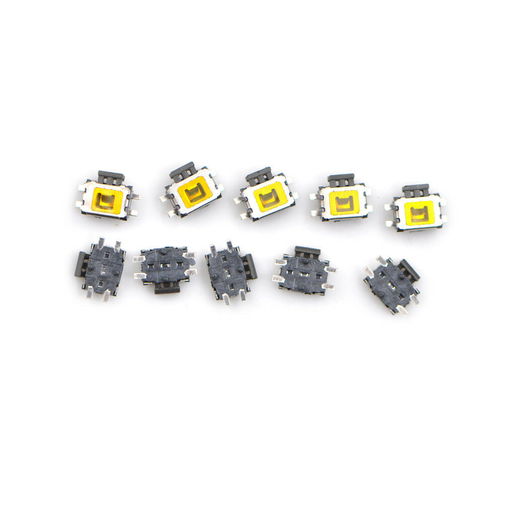 10X YD-3414 4Pin SMD Turtle type Tact Power Side Switch Button WF