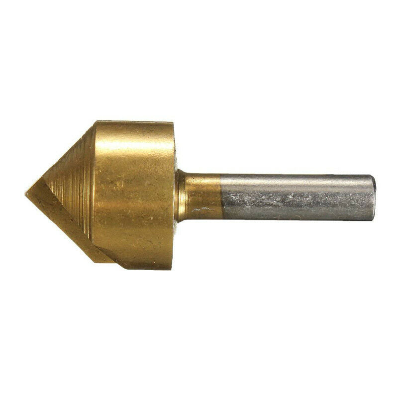 5 tlg HSS Countersink Counterbore Countersinks Set Wood Metal 6-19mm 90 DegreeQ3