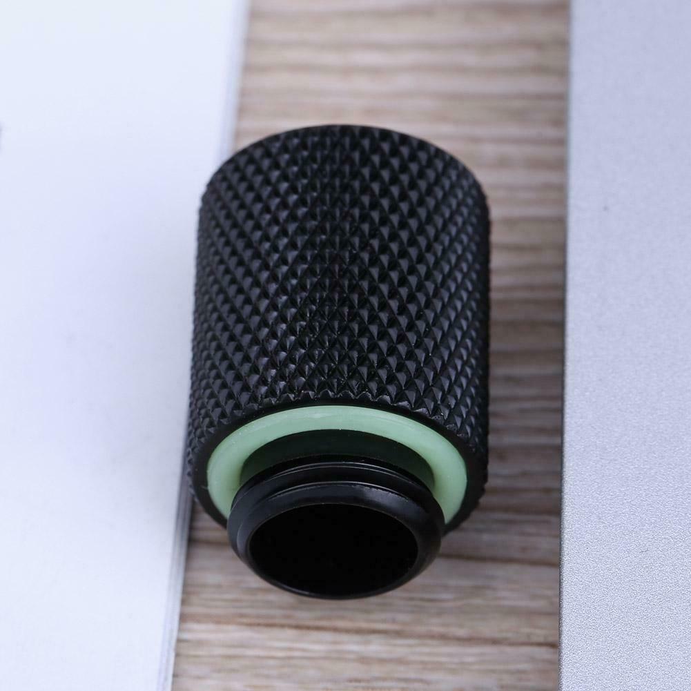 20mm G1/4 Thread for Liquid PC Water Cooling Tube Base Extender Fittings Adapter