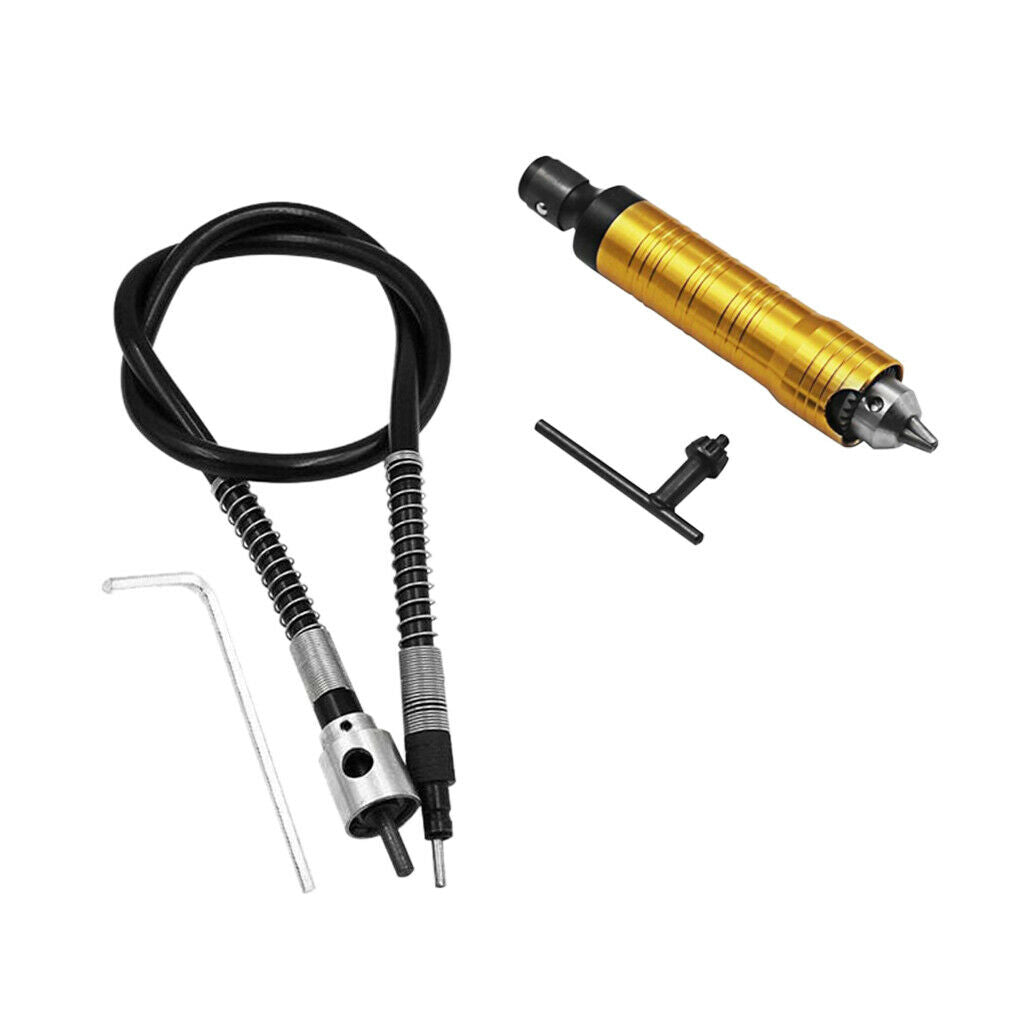0.3-6.5mm Electric Grinding Soft   Flex Shaft Rotary Tools Kit Chuck