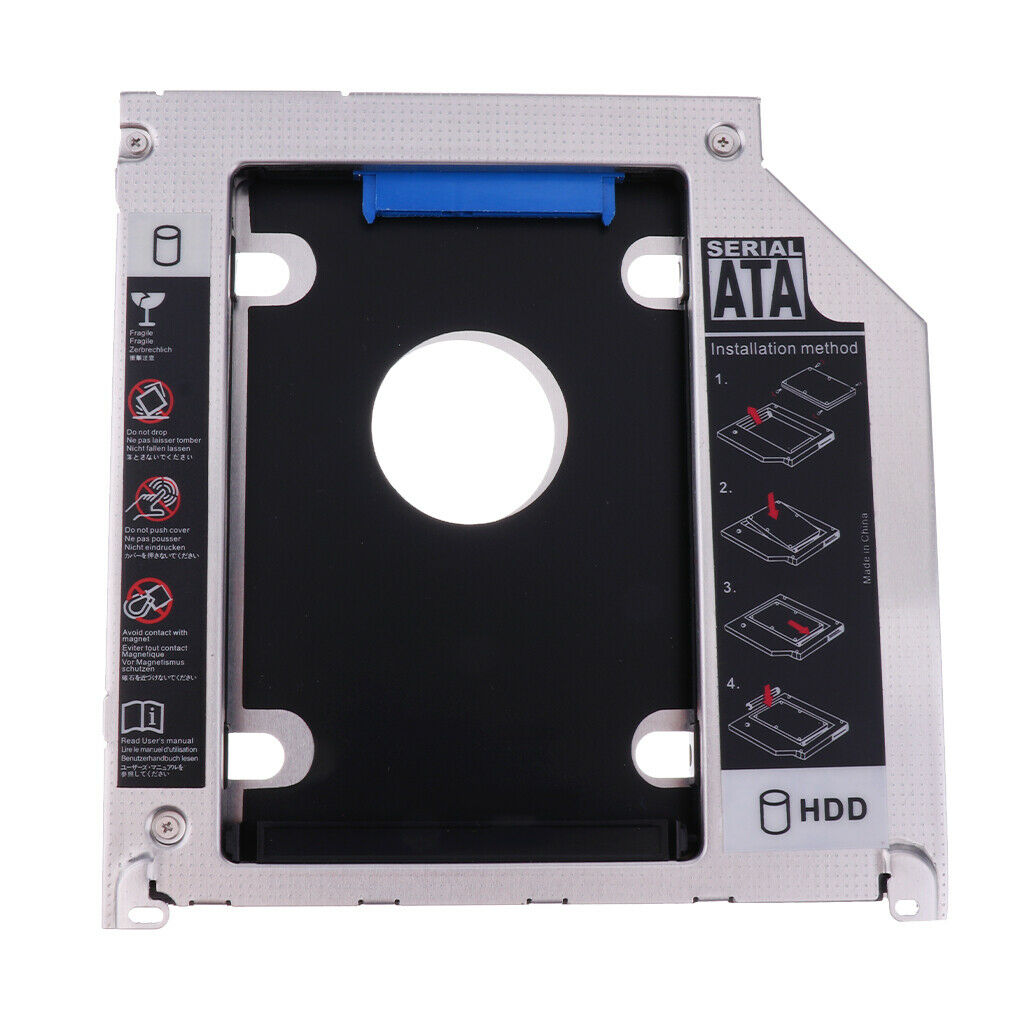 Hard Drive Tray 2nd HDD Caddy 2.5 Inch SATA3.0 I II III For MacBook Pro PC