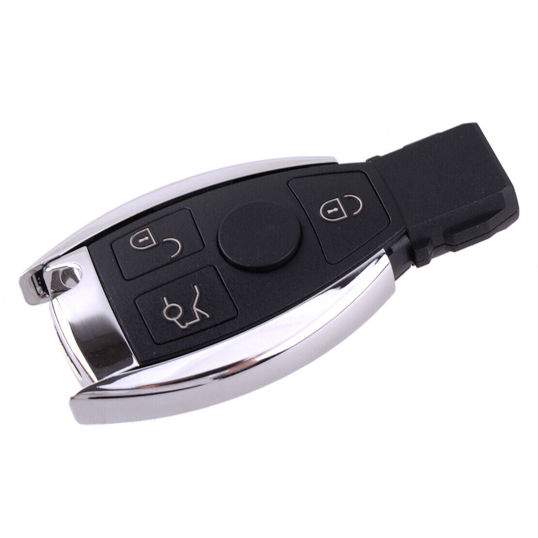 3 Buttons Uncut Smart Key Remote Entry Fob Case Shell Fit for Mercedes Benz New