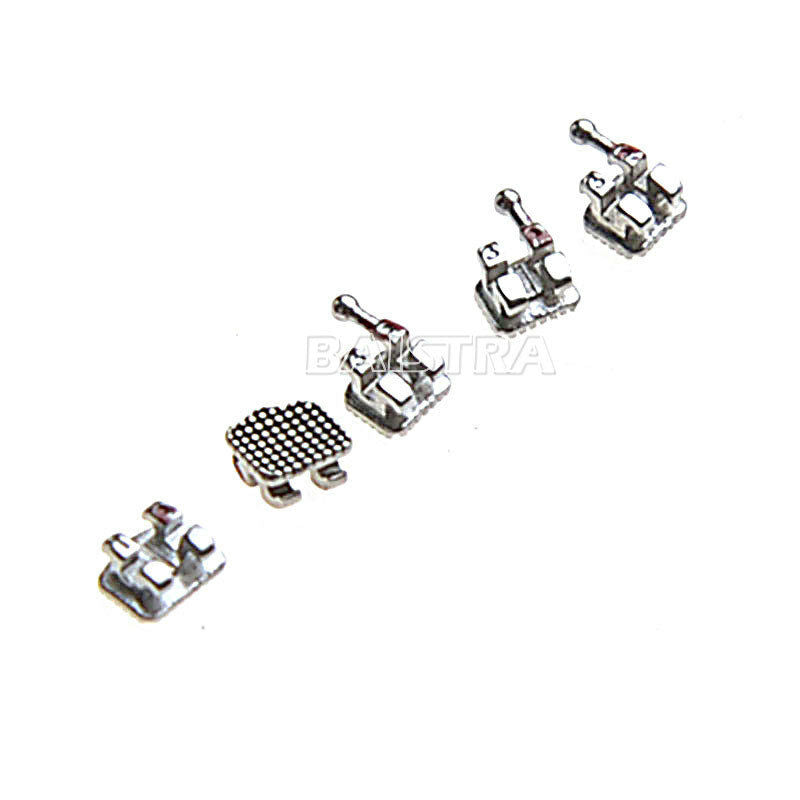 1000pcs Dental Orthodontic Metal Bracket Brace Mini MBT.022 Hooks 345 Monoblock