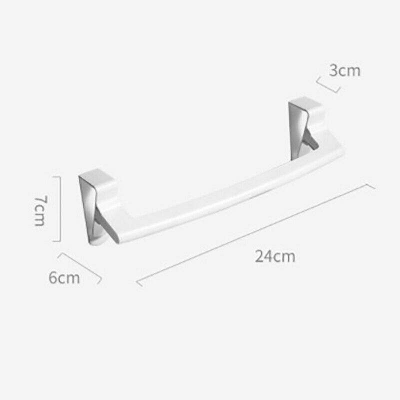 Towel Rack Over Door Towel Bar Hanging Holder Kitchen Cabinet Towel Rag Rack
