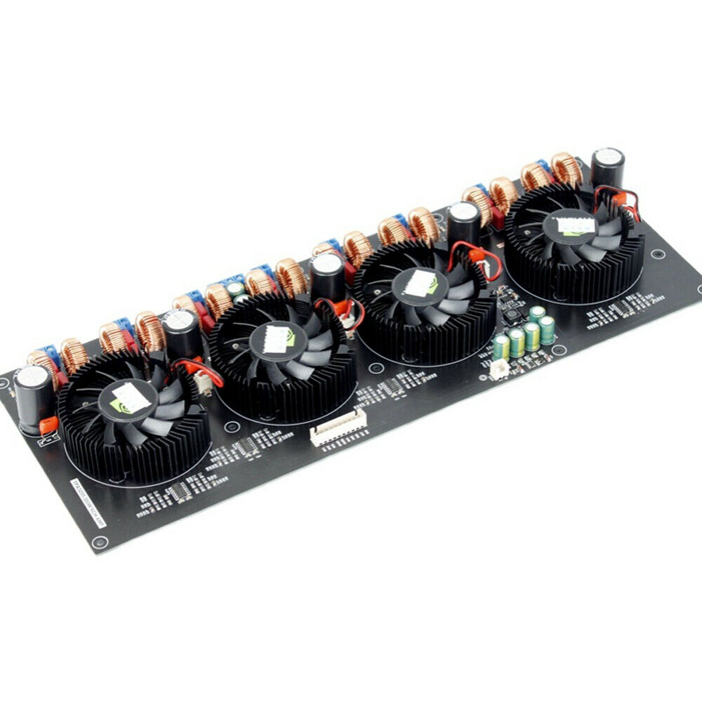 Class D High Power 8X300W Power Amplifier Board TPA3255 8-Channel Digital Fan